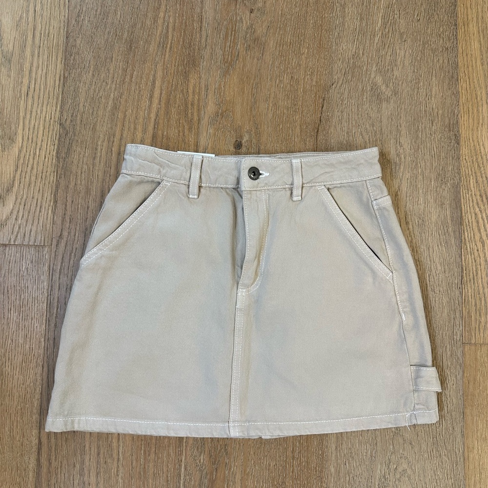 Cotton On Cargo Denim Mini Skirt